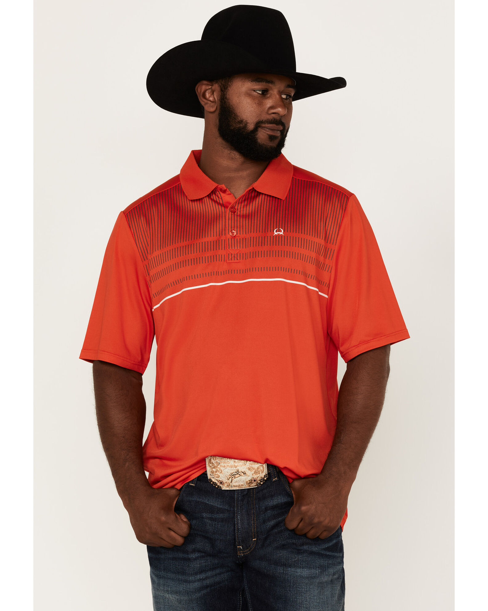 Mens cinch online polo shirts