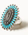 Image #2 - Idyllwind Women's Abbey Antique Concho Statement Ring, Turquoise, hi-res