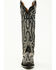 Image #4 - Dan Post Women's Denim Darlin Tall Western Boots - Snip Toe, Black, hi-res