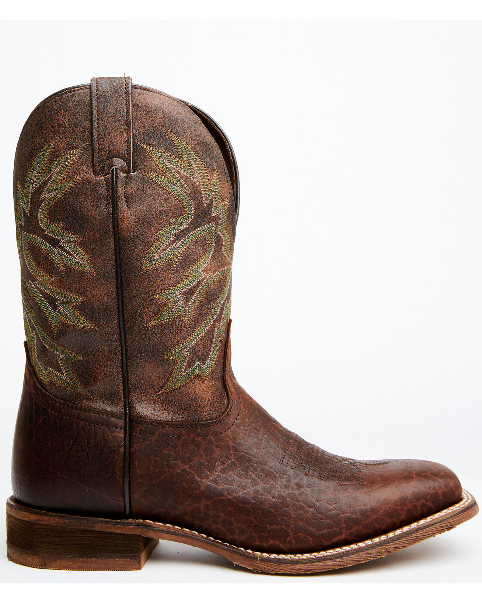 Image #2 - Nocona Men's Henry Western Boots - Broad Square Toe, , hi-res