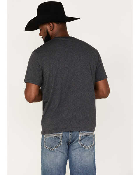 Image #4 - Wrangler Men's Wrangler Denim Steer Head Graphic T-Shirt, Black, hi-res