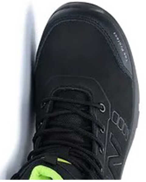 Image #4 - New Balance Men's Calibre Lace-Up Work Shoes - Composite Toe, Black, hi-res