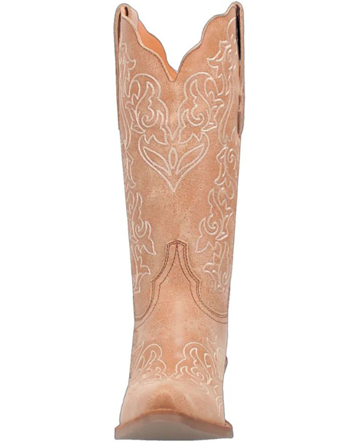 Image #4 - Dingo Women's Flirty N' Fun Western Boots - Round Toe, Camel, hi-res
