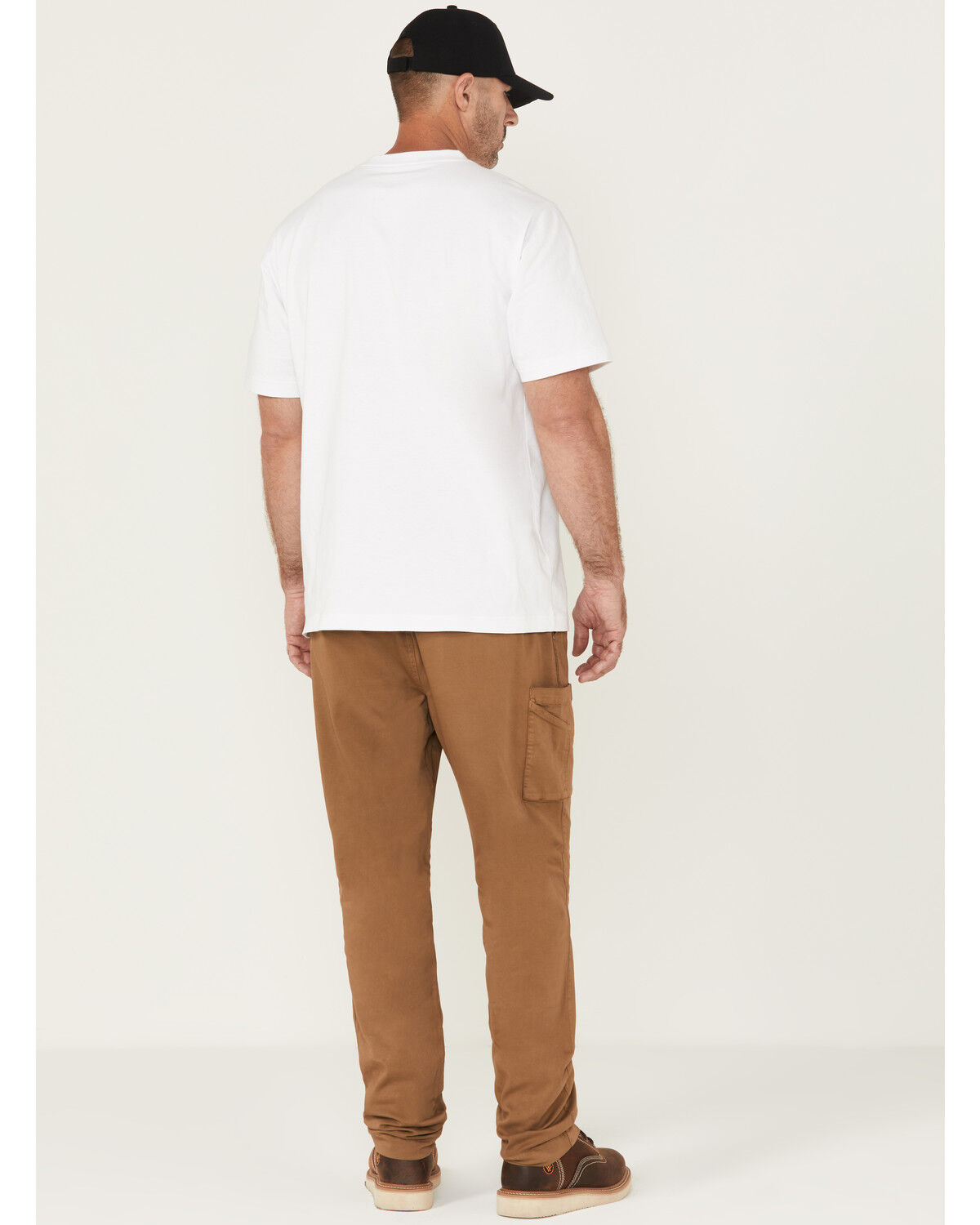 Image #3 - Thorogood Men's Solid Utility Stretch Pants, Khaki, hi-res