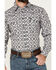 Image #2 - Cowboy Hardware Men's Diamond Southwestern Print Long Sleeve Snap Western Shirt, Charcoal, hi-res