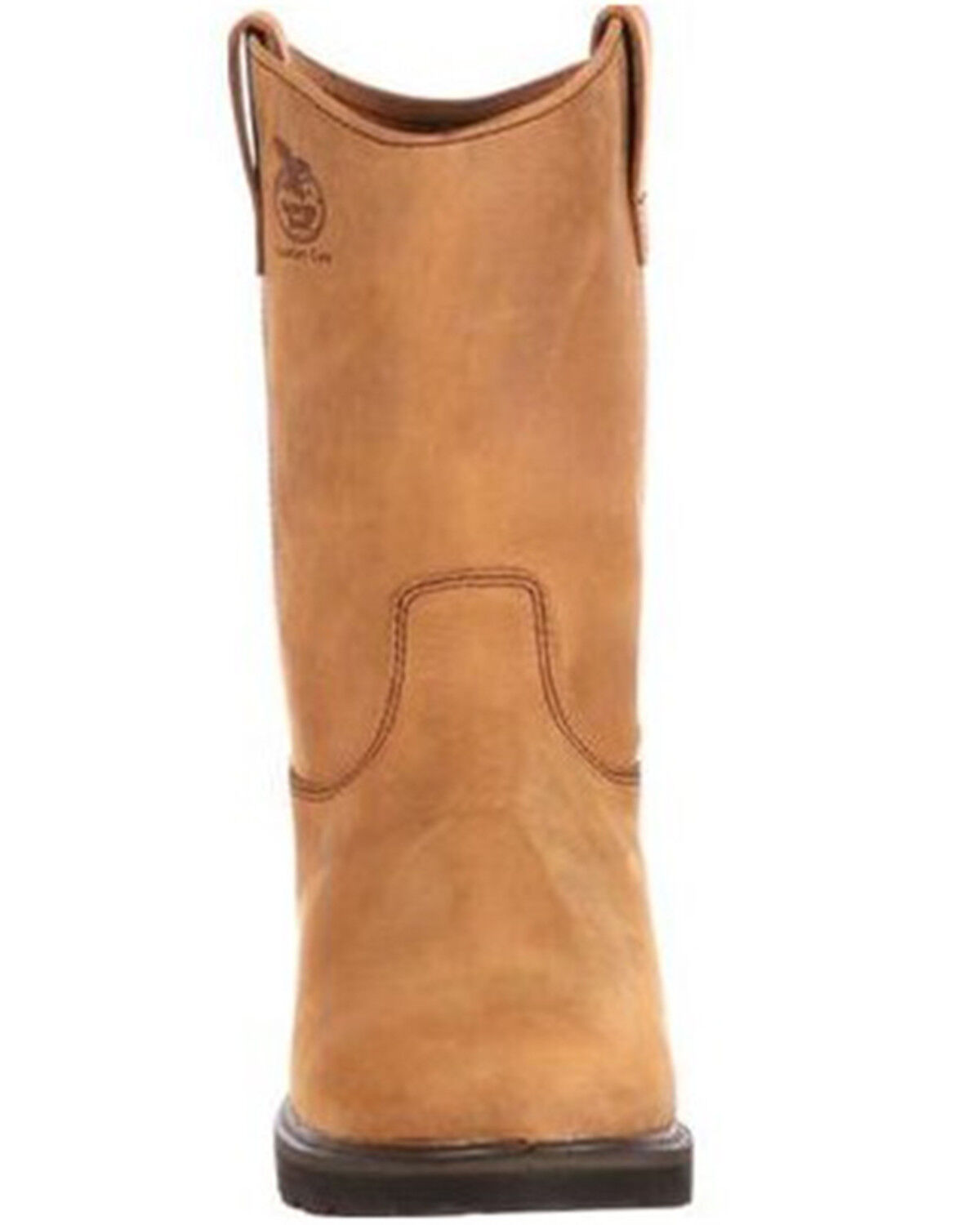 Image #5 - Georgia Boot Men's Farm and Ranch Wellington Boots - Soft Toe, Tan, hi-res