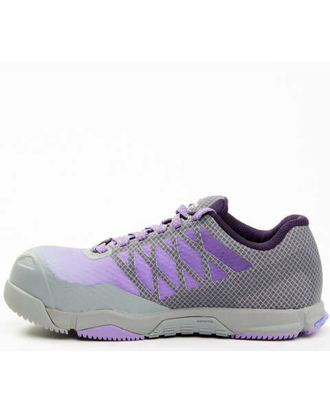 Image #6 - Reebok Women's Anomar Athletic Oxford Shoes - Composition Toe, Grey, hi-res