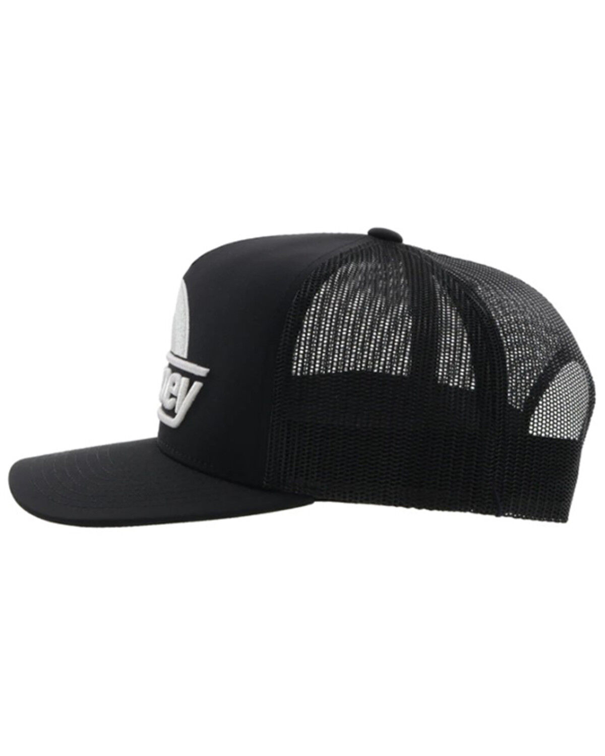 Image #4 - Hooey Men's Suds Logo Embroidered Trucker Cap, Black, hi-res
