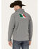 Image #3 - Cowboy Hardware Men's Fuerte Mexico Flag Softshell Jacket, Dark Grey, hi-res