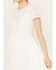 Beyond The Radar Lace Front Dress, White, hi-res