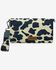 Image #1 - Wrangler Women's Cow Print Wallet Crossbody, Turquoise, hi-res