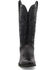 Image #4 - Twisted X Women's 12" Western Boot - Round Toe, Black, hi-res