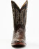 Image #4 - Cody James Men's Exotic Caiman Western Boots - Round Toe, Brown, hi-res