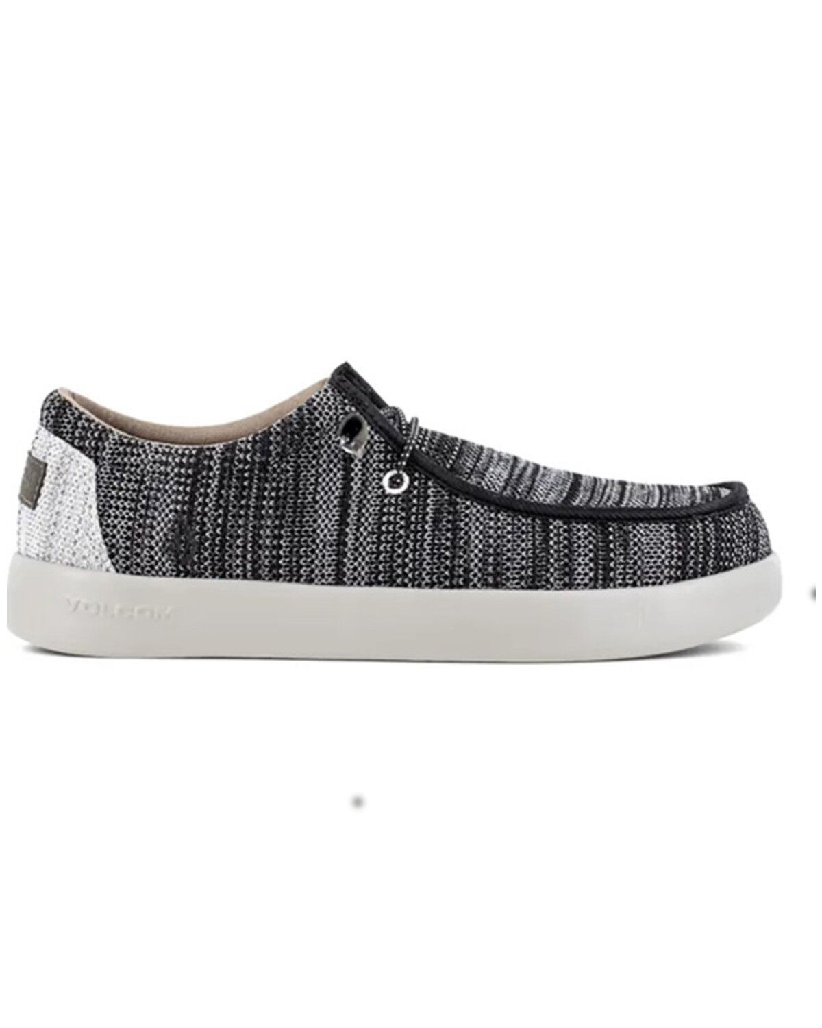 Image #2 - Volcom Women's Chill Slip-On Casual Work Shoes - Composite Toe, Heather Grey, hi-res