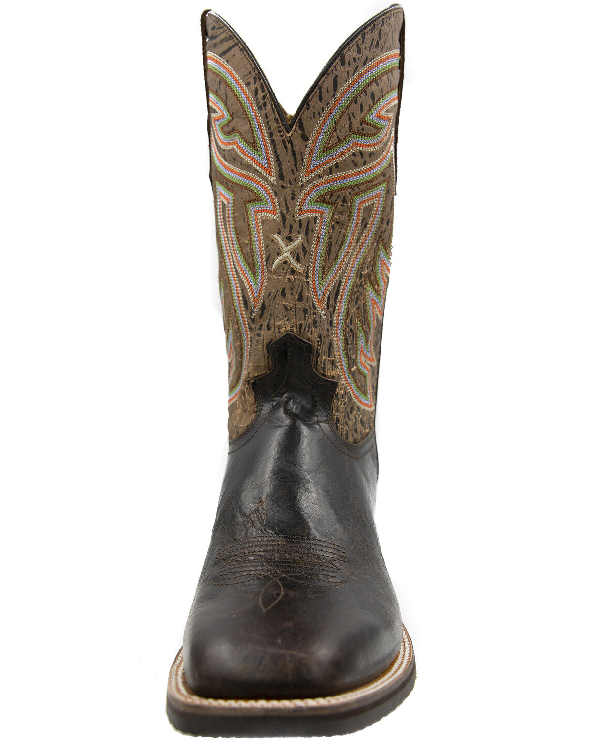 mens silver cowboy boots