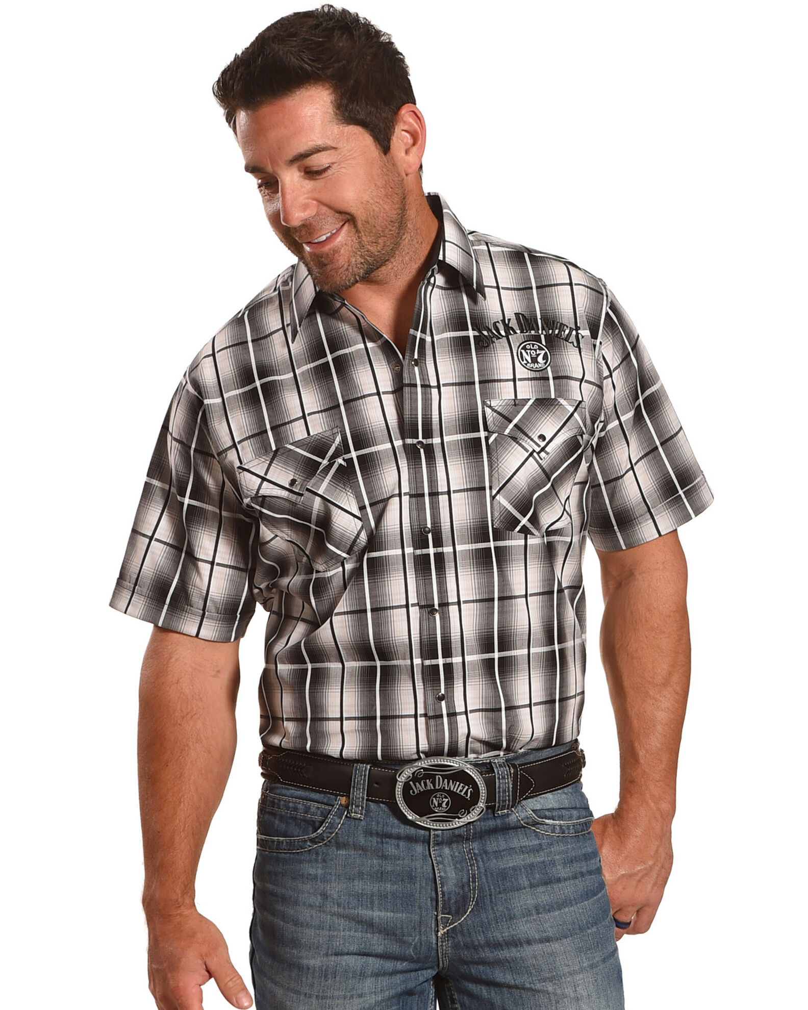 Jack daniels western shirt best sale
