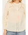Image #3 - Bila Women's Long Sleeve Embroidered Peasant Top, Natural, hi-res