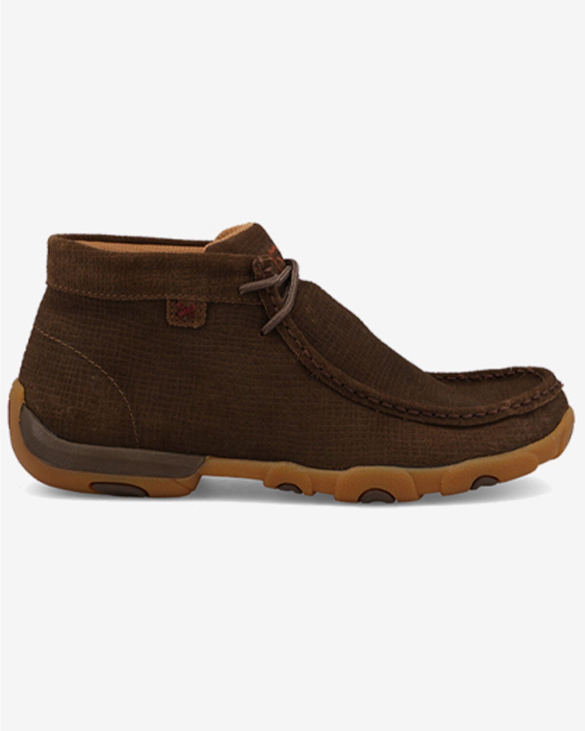 Image #2 - Twisted X Women's Chukka Driving Mocs, Coffee, hi-res