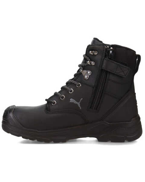 Image #3 - Puma Safety Men's Conquest CTX High Waterproof Work Boots - Soft Toe, Black, hi-res