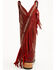 Image #5 - Lane Women's Senita Falls Fringe Tall Western Boots - Snip Toe, Ruby, hi-res