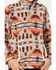 Powder River Outfitters Boys' Southwestern Print Fleece Pullover , Tan, hi-res