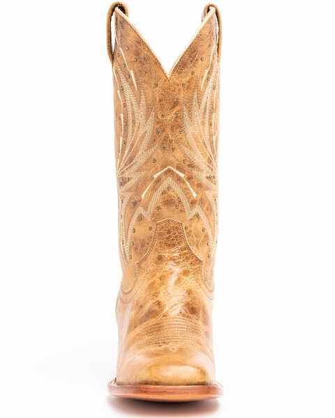 Image #4 - Shyanne Women's Hybrid Leather TPU Imogen Western Performance Boots - Broad Square Toe, Tan, hi-res