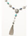 Image #2 - Idyllwind Women's Lakeland Concho Lariat Necklace, Silver, hi-res