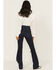Image #3 - Idyllwind Women's Allessio Dark Wash High Rise Fringe Bootcut Super Stretch Denim Jeans, Dark Wash, hi-res
