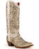Image #1 - Ferrini Women's Bliss Western Boots - Snip Toe, White, hi-res