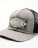 Image #2 - Boot Barn X Wrangler Men's Logo Trucker Cap, Grey, hi-res