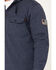 Image #3 - Hawx Men's Racine Hooded Shirt Jacket, Navy, hi-res