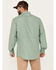 Image #4 - Wrangler Men's Performance Long Sleeve Button-Down Shirt, Sage, hi-res