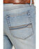 Image #4 - Cody James Men's Bunker Wash Jackson Slim Straight Stretch Denim Jeans, Light Wash, hi-res