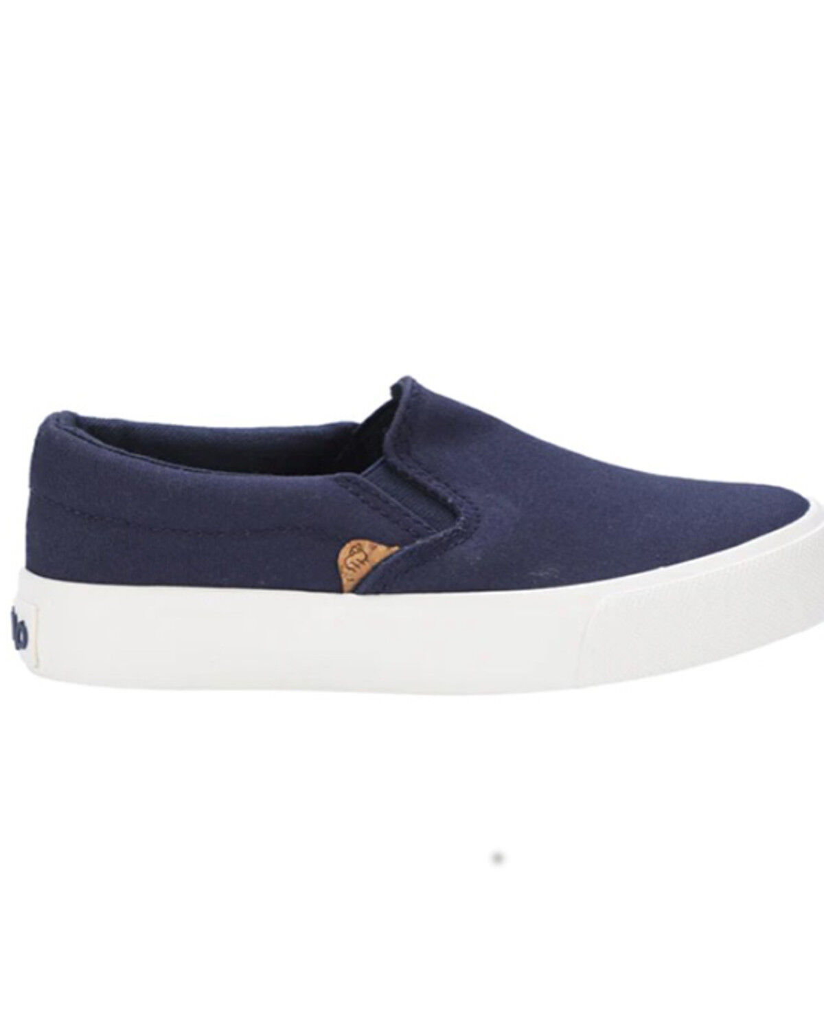 Image #2 - Lamo Footwear Boys' Piper Slip-On Casual Shoes - Round Toe, Navy, hi-res