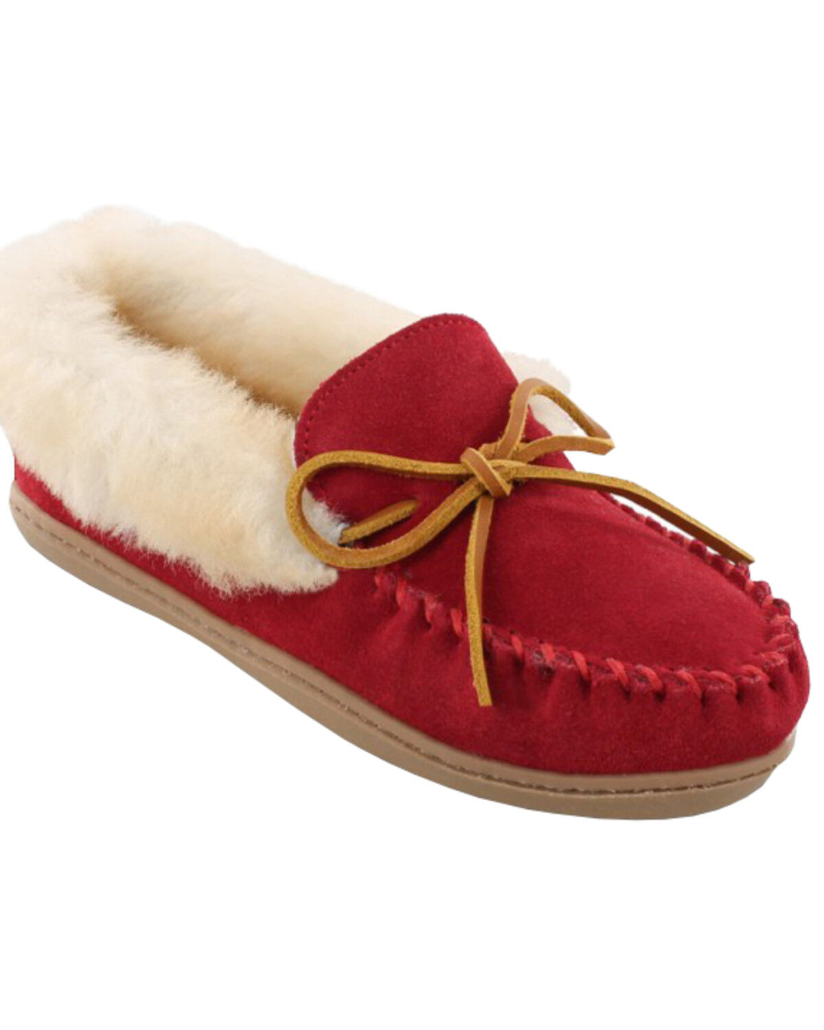 Image #1 - Minnetonka Women's Alpine Sheepskin Moccasins, , hi-res