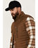 Image #2 - Dakota Grizzly Men's Bryce Quilted Insulated Fleece Lined Vest, Brown, hi-res