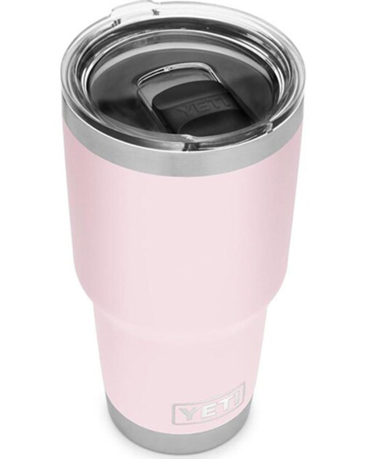 pink yeti cup with straw