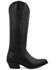 Image #2 - Black Star Women's Eden Stitched Onyx Western Boot - Round Toe, Black, hi-res