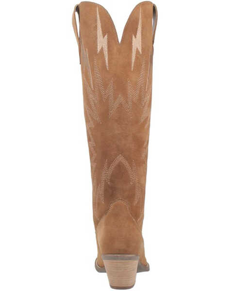 Image #5 - Dingo Women's Thunder Road Western Performance Boots - Pointed Toe, Camel, hi-res