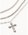 Image #2 - Shyanne Women's Shiloh Ridge Cross Jewelry Set - 2 Piece, Silver, hi-res