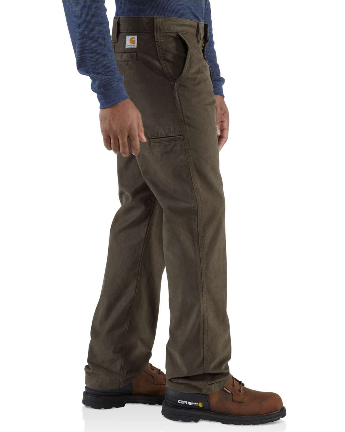 Carhartt Men's Khaki Rugged Work Pants 