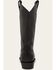 Image #4 - Frye Women's Billy Pull-On Western Boots - Snip Toe, Black, hi-res