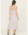 Image #4 - Lovestitch Women's Multicolored Leopard Print Sleeveless Midi Dress, White, hi-res