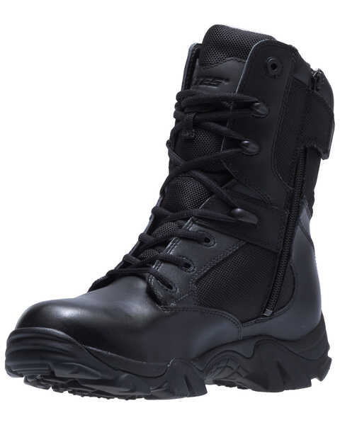 Image #3 - Bates Men's GX-8 Waterproof Work Boots - Soft Toe, Black, hi-res