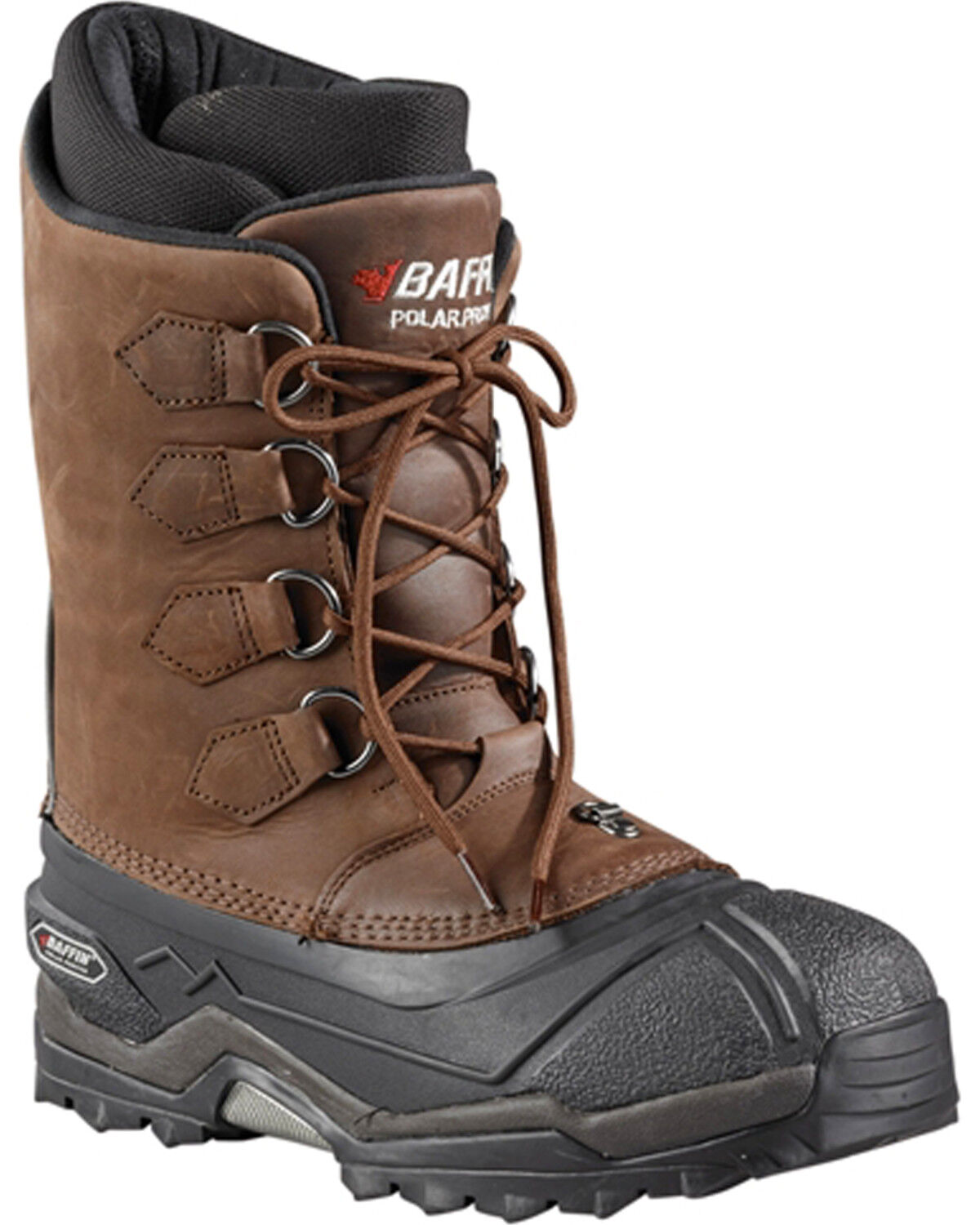Image #1 - Baffin Men's Control Max Snow Boots - Round Toe, Brown, hi-res