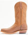 Moonshine Spirit Men's Crazy Horse Vintage Western Boots - Square Toe, Brown, hi-res