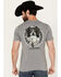 NRA Men's Live To Protect Short Sleeve Graphic T-Shirt, Grey, hi-res