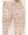 Image #4 - Shyanne Women's High Rise Paisley Americana Print Flare Jeans, Multi, hi-res