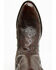 Image #6 - Cody James Black 1978® Men's Chapman Exotic Full-Quill Ostrich Western Boots - Round Toe, Brown, hi-res