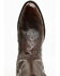 Image #6 - Cody James Black 1978® Men's Chapman Exotic Full-Quill Ostrich Western Boots - Medium Toe , Brown, hi-res